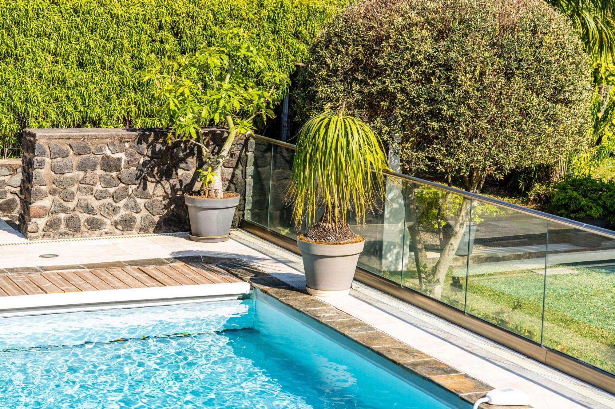 Villa Avec Piscine Vue Mer Et Montagne, En Pleine Nature Saint-Joseph Exterior photo
